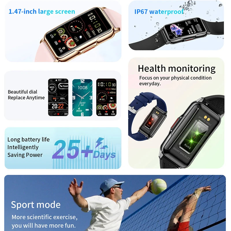 Stylish Health Smartwatch – Track, Move, Thrive